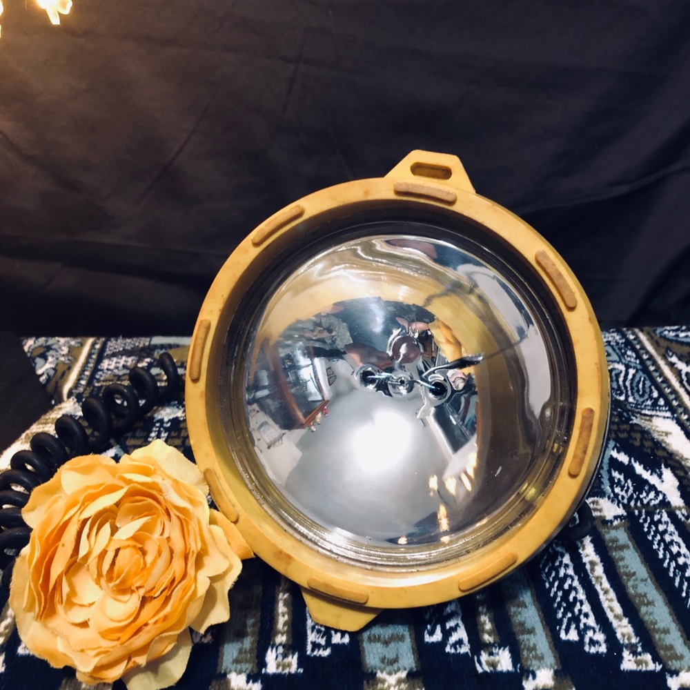 Taylor Yellow Round Reflective Lantern